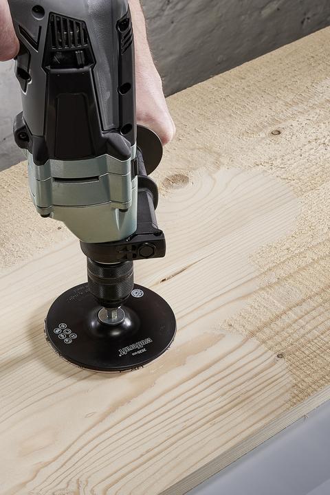 Image du produit wolfcraft wolfcraft 1 plateau de ponçage caoutchouc BM, S=8mm, ø125mm