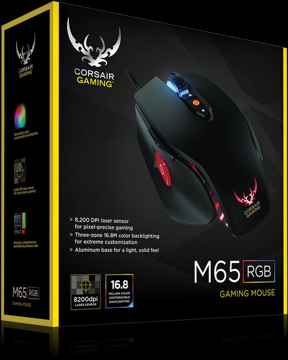 Actual product image Corsair Gaming M65 RGB (Cable)