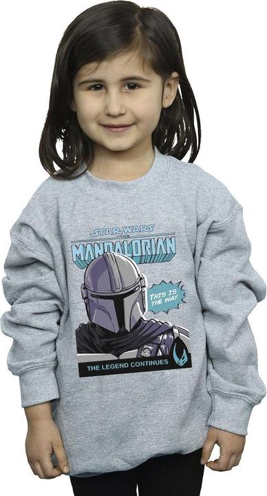 Immagine prodotto Star Wars Mando Comic Cover Felpa Ragazze (140, 146)
