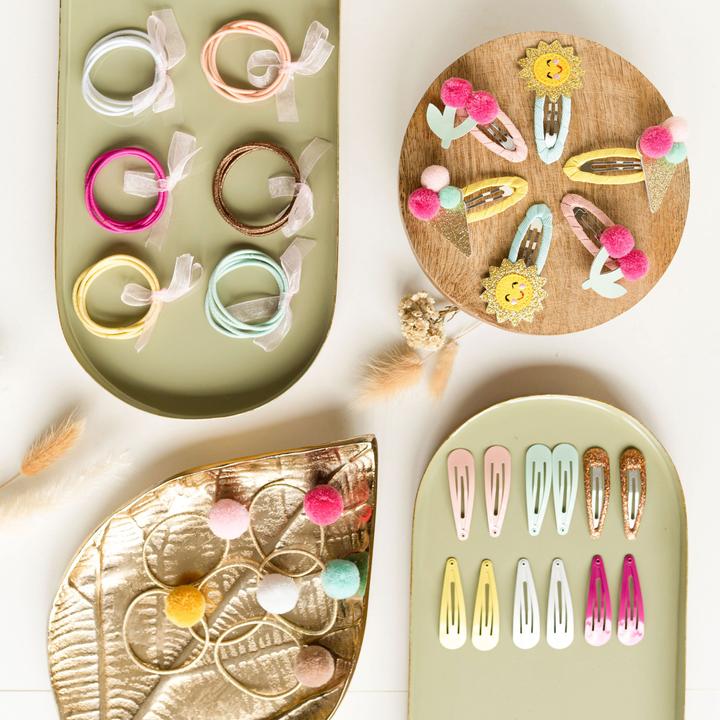 Image du produit Papierdrachen 48 Barrettes & élastiques à cheveux - Glace (Élastiques à cheveux)