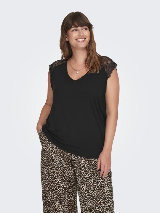Produktbild Only Slim Fit V-Ausschnitt Curve Top Top (XL)
