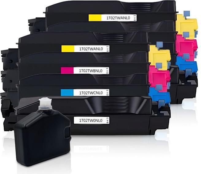 Actual product image Hermex Compatible toner for Kyocera ECOSYS P6235cdn (M, Y, C, FC)