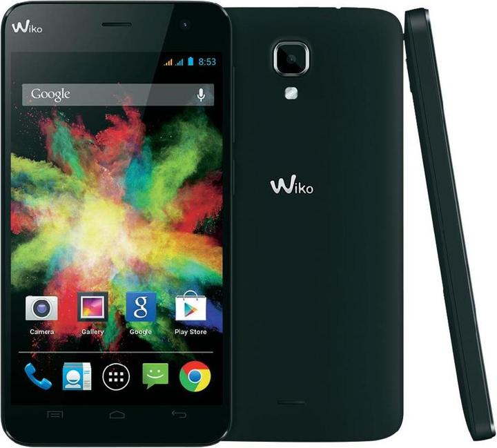 Wiko Bloom (4 GB, Black, 4.70", Dual SIM, 5 Mpx, 3G)