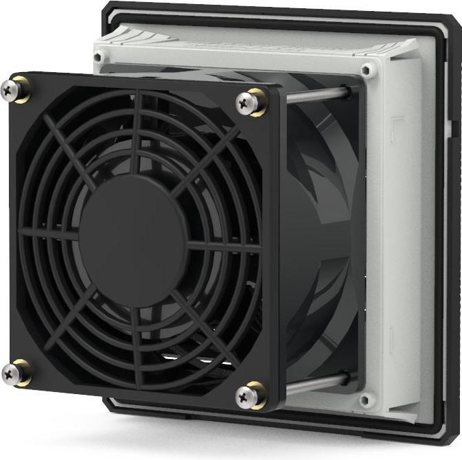 Actual product image Pfannenberg 4th gen. filter fan 25mmicro/h PF 11000 24VDC IP54