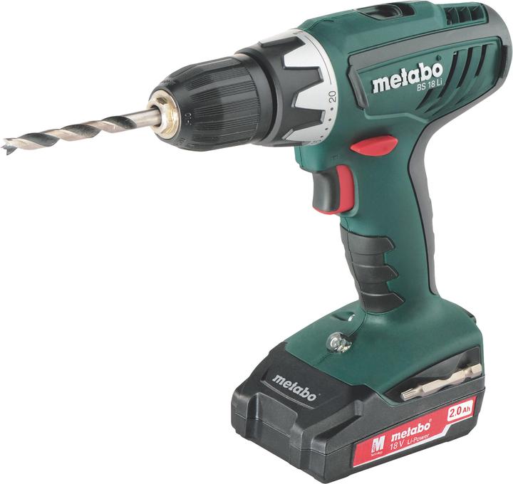 Produktbild Metabo BS 18 Li 2x2Ah (Akkubetrieb)