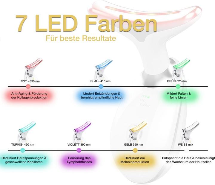 Produktbild AAi Mobile 7in1 LED Lichttherapie für Hals- & Gesicht