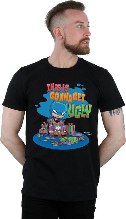 Image du produit - T-shirt SUPER FRIENDS BATMAN JOKER CHRISTMAS JUMPER - Homme (4XL)