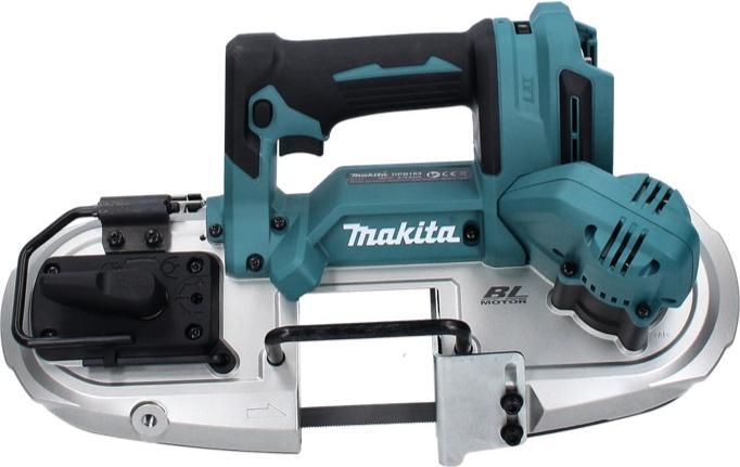 Immagine prodotto Makita DPB 183 RM Sega a nastro a batteria 18V 66mm + 2x Batterie 4,0 Ah + Caricabatterie