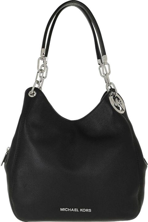 Image du produit Michael Kors Lillie Damen Schulter Tass Hopper Leder - Schwarz