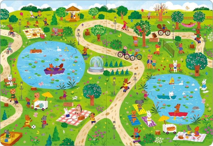 Produktbild Mein grosses Wimmelbuch – Im Frühling (Deutsch, Kathryn Selbert, 2024)