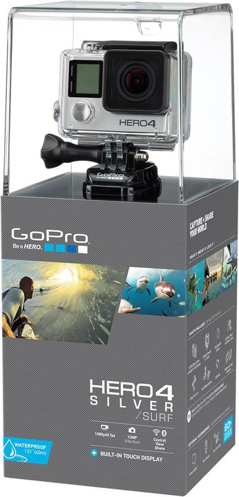 Produktbild GoPro Hero 4 Silver Edition (15p, WLAN, Bluetooth)