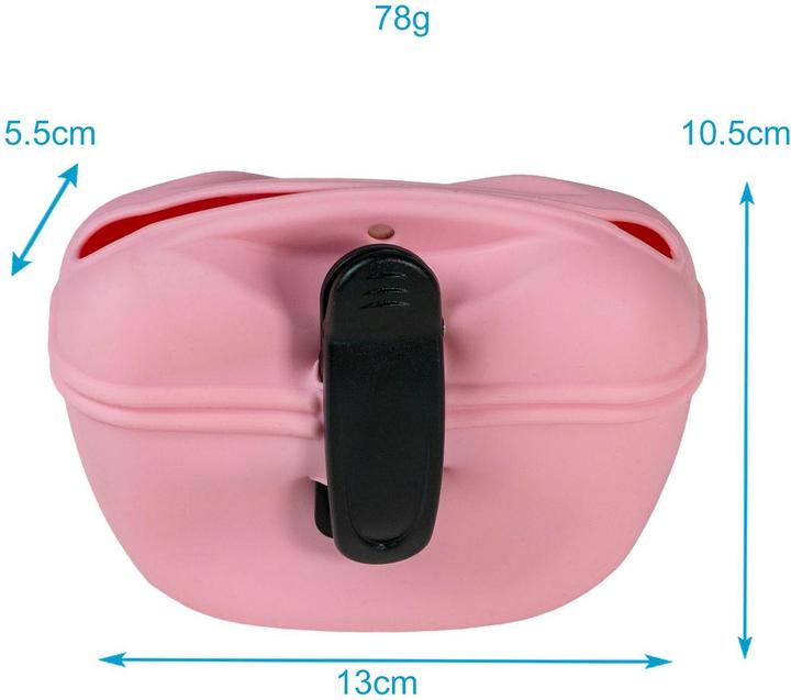 Image du produit Intirilife Sac à friandises pour chiens avec clip ceinture (Taille unique)