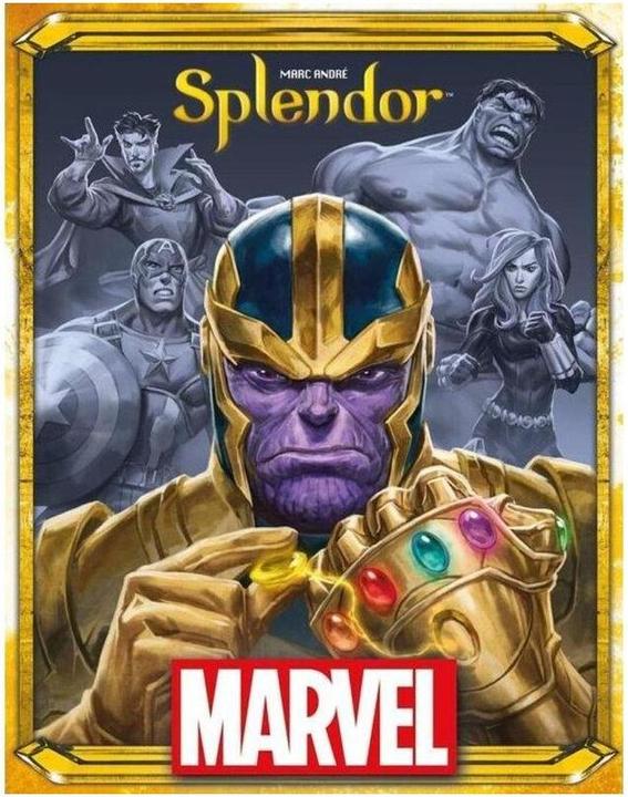 Produktbild Asmodée SCOD0068 - Splendor Marvel - Kartenspiel, 2-4 Spieler, ab 10 Jahren (DE-Ausgabe) (Deutsch)