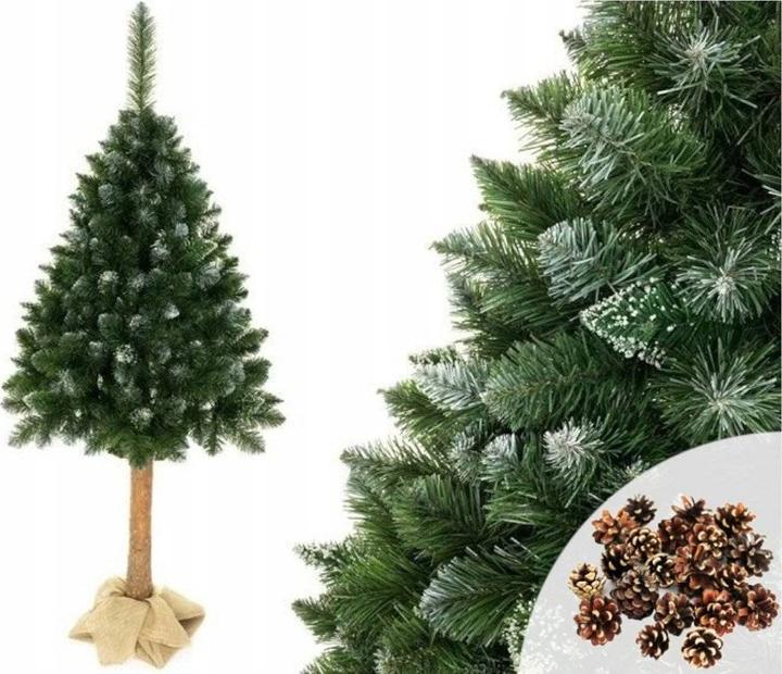 Immagine prodotto Lean Toys Albero di Natale sul tronco (180 cm)