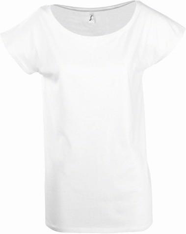 Produktbild Sols Marylin TShirt Kurzarm Tiefer Rundhalsausschnitt (40, 42, S, W34/L36, W36/L38, W38/L40)