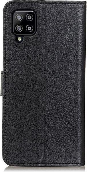 Actual product image MU Classic Litchi Leather Bookcover Series (Samsung Galaxy A22)