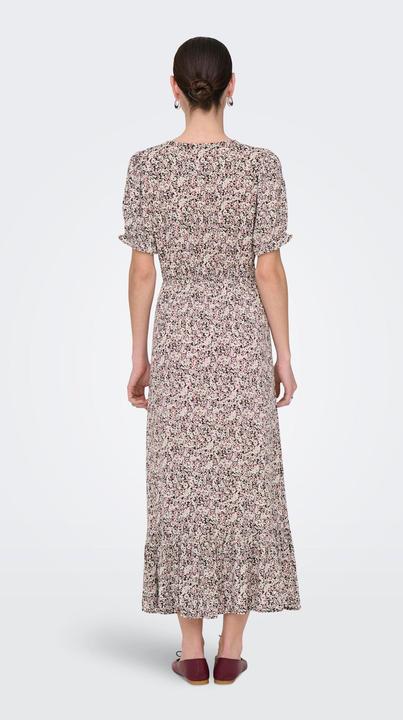 Actual product image Only Regular fit Round neck Elasticated cuffs Long dress Dress (S)