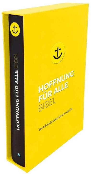 Produktbild Hoffnung für alle. Die Bibel - "Black Hope Geschenkbibel" - Grossformat mit Loch-Stanzung im gelben (Deutsch, Fontis - Brunnen Basel, Inc. Biblica, Biblica Inc., 2020)