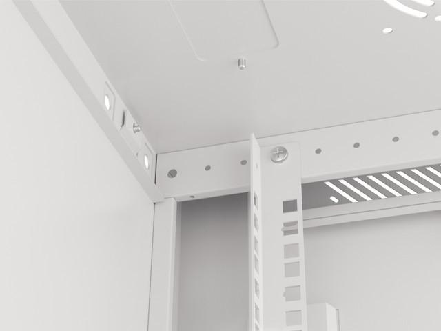 Produktbild Lanberg Wall mount 19in 12U 600x450 grey (12 HE, 19 Zoll Rack)
