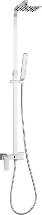 Actual product image Deante Zestaw prysznicowy Hiacynt z deszczownicą z baterią chrome (NAC 01QM)