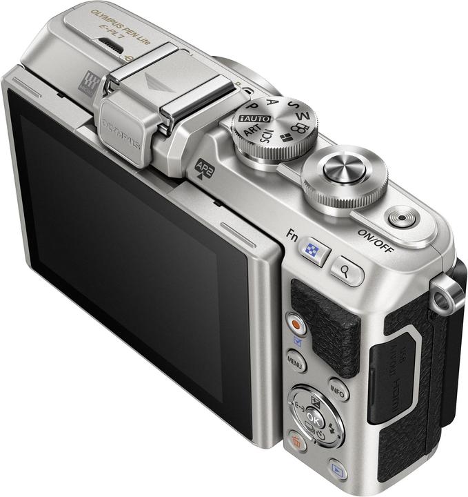 Productafbeelding Olympus Pen E-PL7, 14-42mm Pannenkoek Kit (16.10 Mpx, Micro Vier Derde)