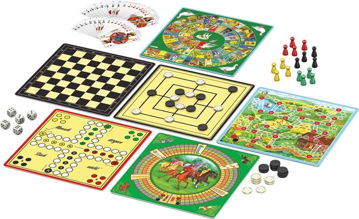 Image du produit Schmidt Spiele Schmidt Collection de jeux avec 150 jeux M.ä.d.n. et Kniffel (Allemand)