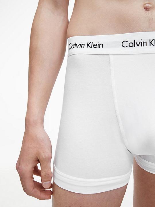 Image du produit Calvin Klein Trunk "Cotton Stretch" blanc (L, Lot de 3)