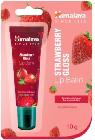 Produktbild Himalaya Strawberry Gloss Lippenbalsam Tube 10g - Rot
