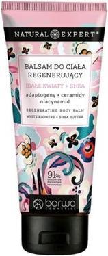 Produktbild Barwa Natural Expert Regenerierender Körperbalsam Weisse Blumen + Shea (Körpercreme, 200 ml)