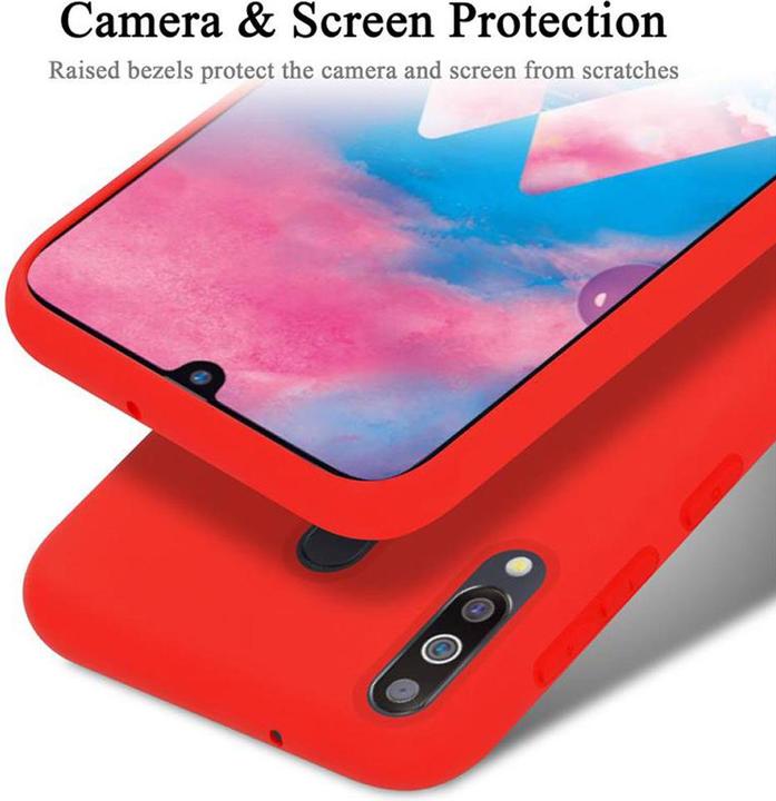 Actual product image Cadorabo TPU Liquid Silicone Case Cover (Samsung Galaxy A40s, Samsung Galaxy M30)