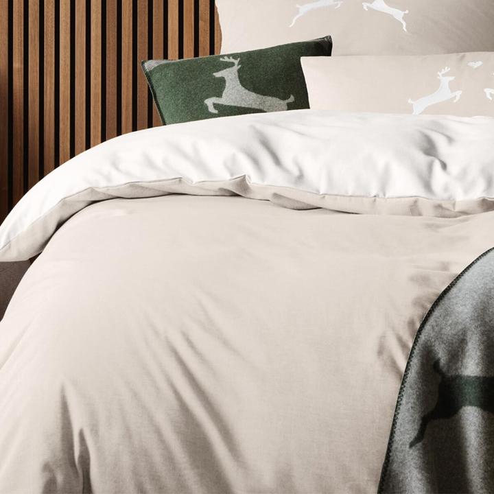 Produktbild Elegante Alpenchic Hirsche (Duvetbezug, 155x220 cm + 80x80 cm)