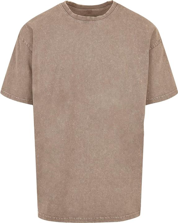 Merchcode Love Yourself First Acid Washed Heavy Oversize Tee - 105781