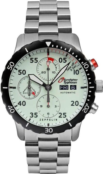 Image du produit Zeppelin Montre Eurofighter 7218M-5 Montre automatique (Montre de sport, 43 mm)