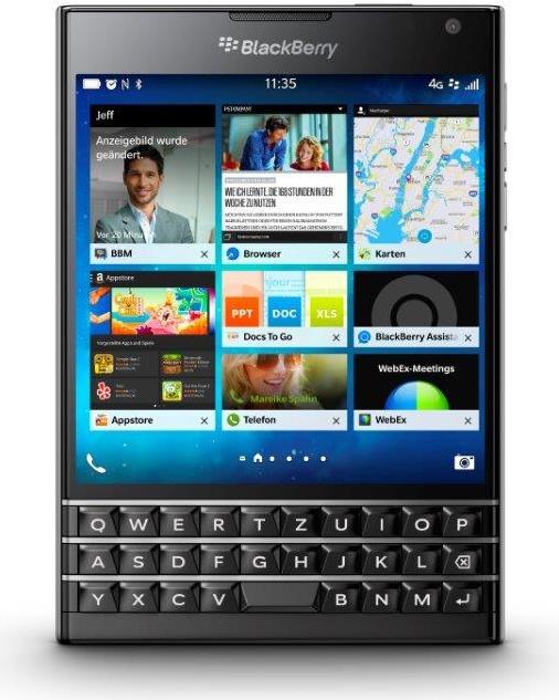 BlackBerry Passport (4.50", 13 Mpx, 4G)