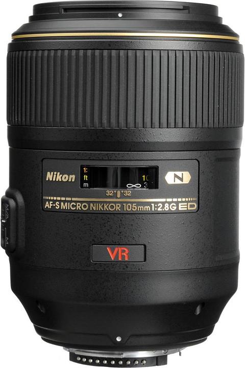 Produktbild Nikon AF-S Nikkor 105mm f/2.8 G VR IF-ED Micro (Nikon F, Vollformat)