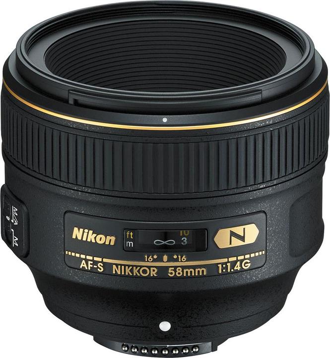 Immagine prodotto Nikon AF-S Nikkor 58mm, f/1.4G (Nikon F, Full-frame)