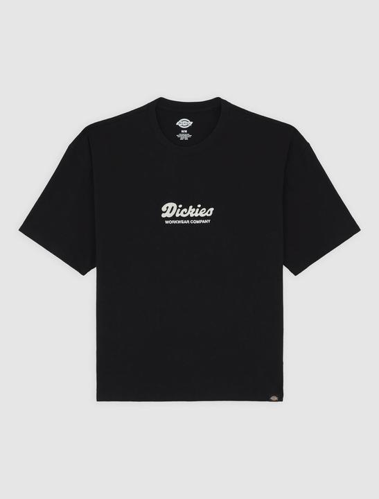 Dickies Lewistown Embro Tee Black (XS)