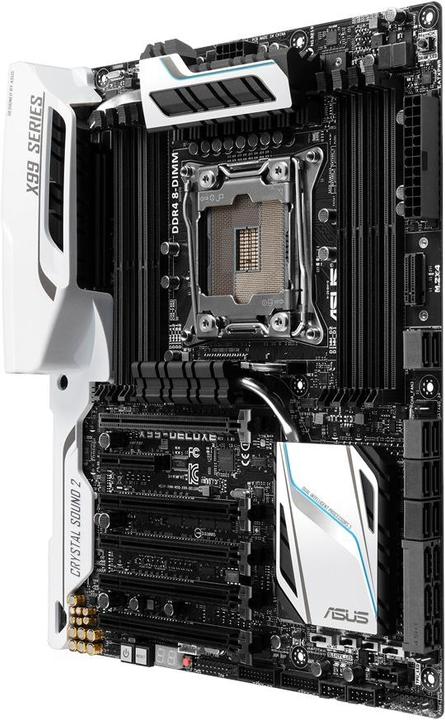 Actual product image ASUS X99 Deluxe (LGA 2011-v3, Intel X99, ATX)