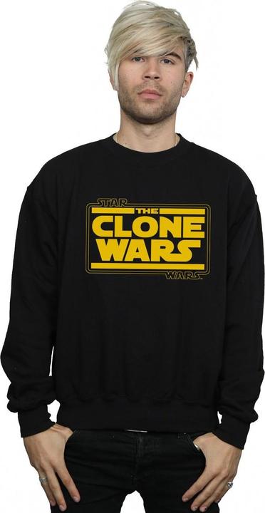 Immagine prodotto Star Wars Clone Wars Logo Felpa Uomo (XXL)