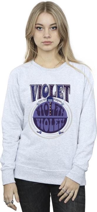 Produktbild Willy Wonka & the Chocolate Factory Violet Turning Violet Sweatshirt (3XL)