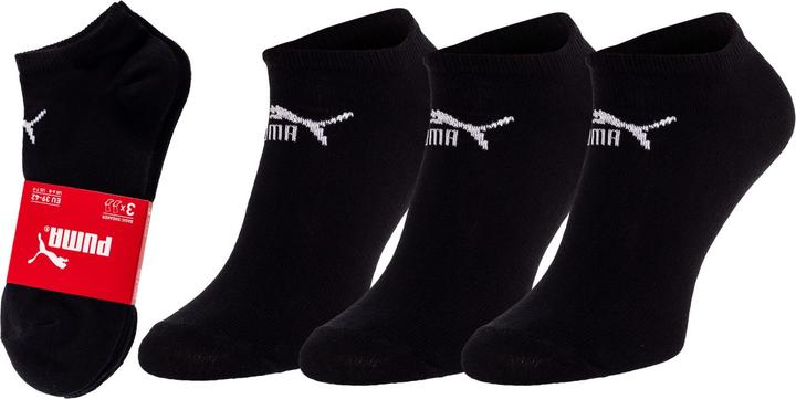 Image du produit Puma Unisex Invisible Sneaker chaussettes de cheville, 3 paires, unisexe adulte, noir, 35-38 (Une unité par pack, 35 - 38)