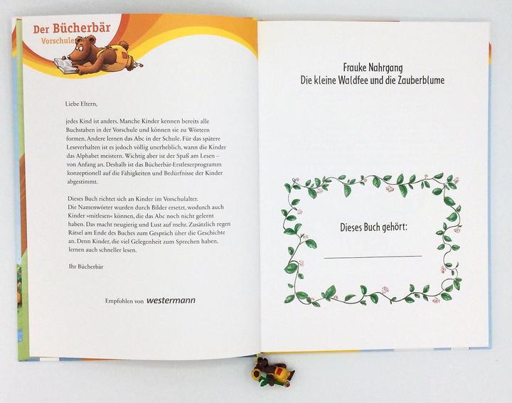 Immagine prodotto Die kleine Waldfee und die Zauberblume (Tedesco, Jutta Berend, Frauca Nahrgang, 2020)