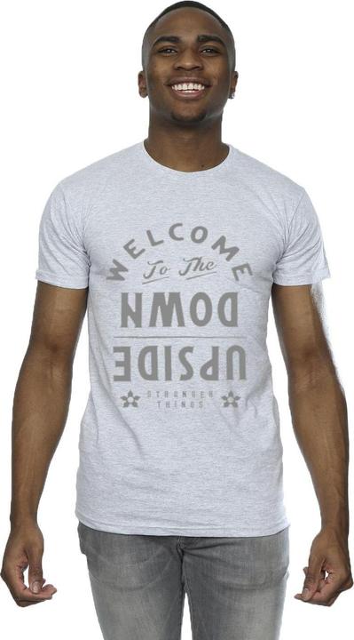 Image du produit Netflix - T-shirt STRANGER THINGS WELCOME TO UPSIDE DOWN - Homme (XXL)