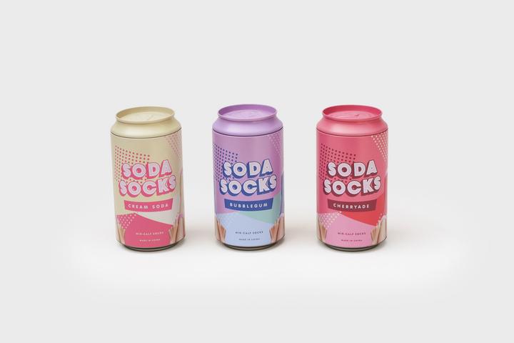 Produktbild Luckies Soda Socks - Cherryade (One Size)