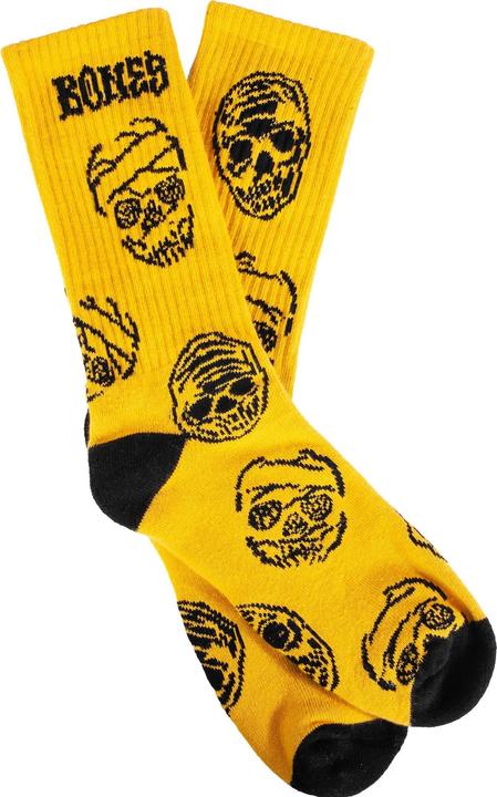 Image du produit Bones Wheels Black & Gold Socks (Taille unique)