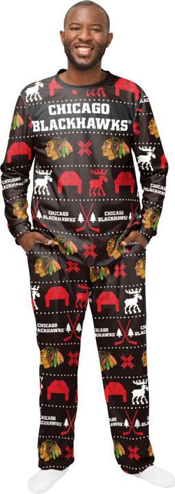 Image du produit Foco NHL Winter XMAS Pyjama - Chicago Blackhawks (M)