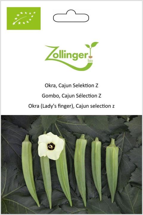 Actual product image Zollinger Bio Okra, Cajun Selection Z