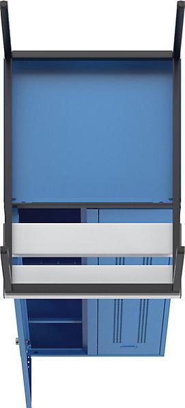 Immagine prodotto Wolf Armadietto per i vestiti con panca sottostante (60 cm, 214 cm)