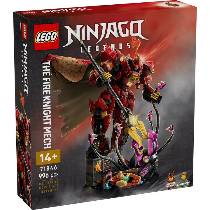 Actual product image LEGO The Fire Knight Mech (71846, LEGO Ninjago)