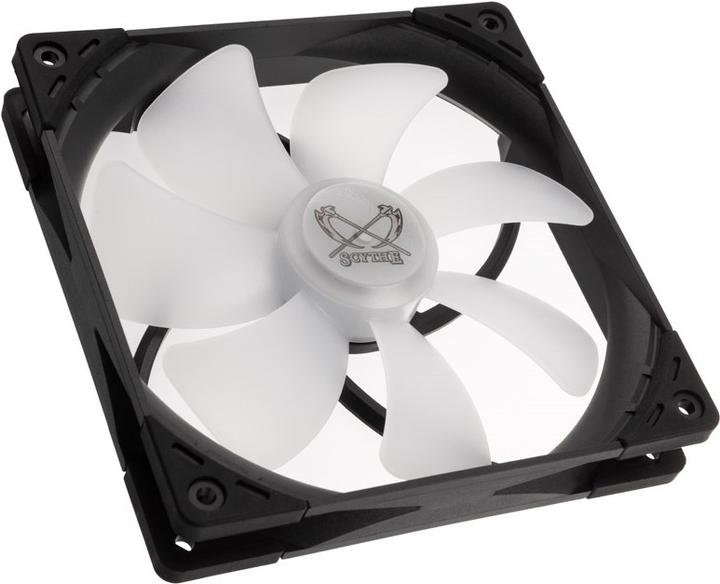 Actual product image Scythe Kaze Flex 140 Square ARGB PWM Fan 300-1200rpm (140 mm, 1 x)